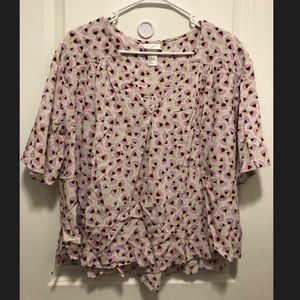 Flower loose fit Women’s shirt